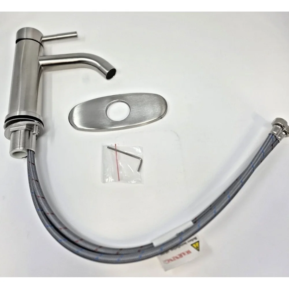 Danska Modern Bathroom Faucet Satin Single Handle One-Hole DK US B01 SP NIB